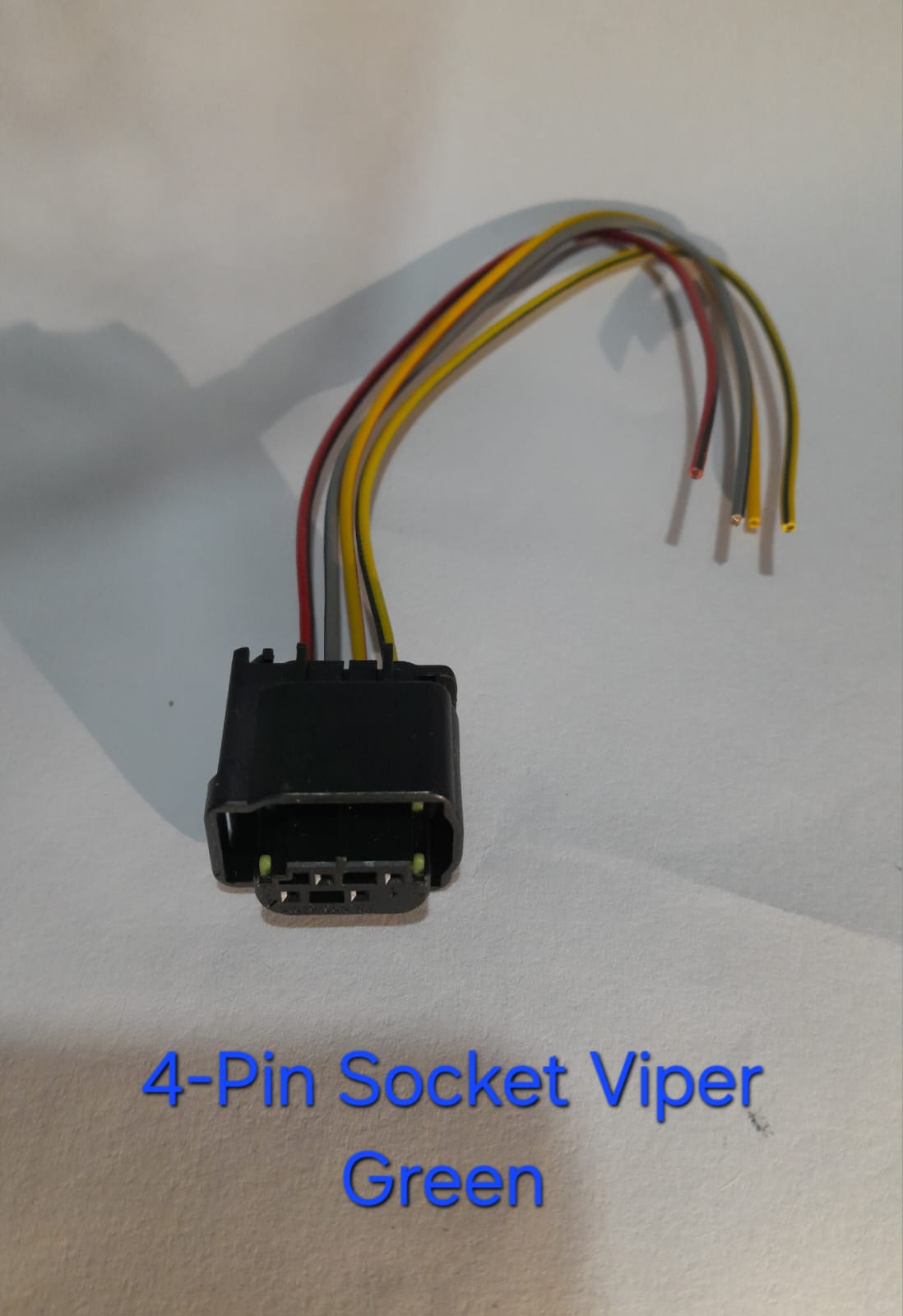 Wiring Socket 4-Pin Viper Green 3W Bajaj RE-Compact BS6